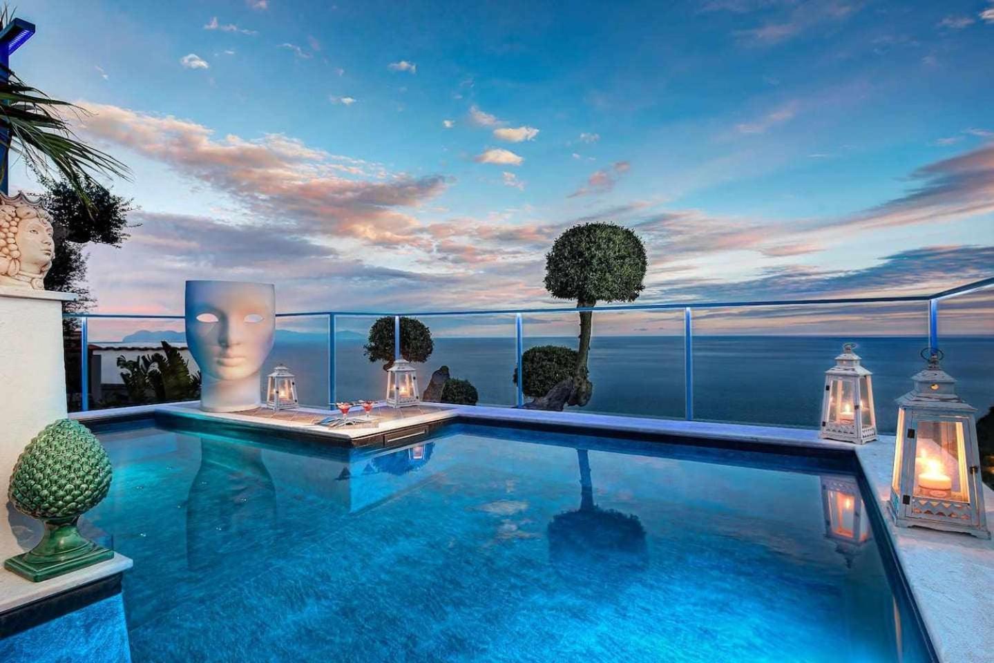 Villa Islamorada Pool And Sea View Масса-Лубренсе Экстерьер фото